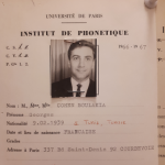 Georges Cohen Boulakia (Promo 66-67)