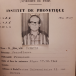 Jean-Pierre Caprile (Promo 66-67)